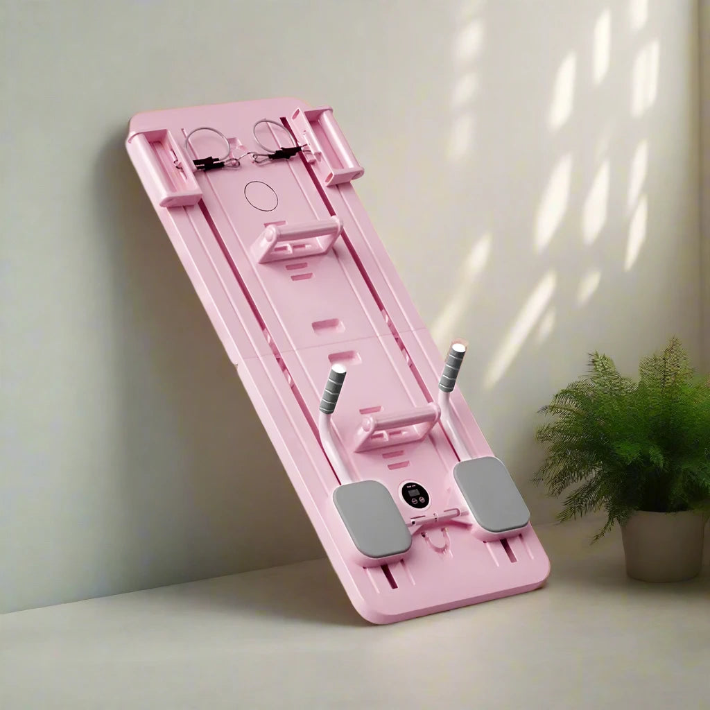 Foldable at Home Pilates Reformer Board