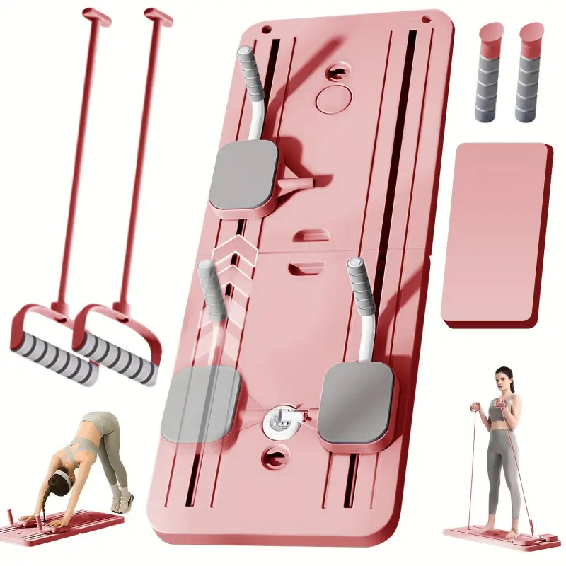 Foldable at Home Pilates Reformer Board